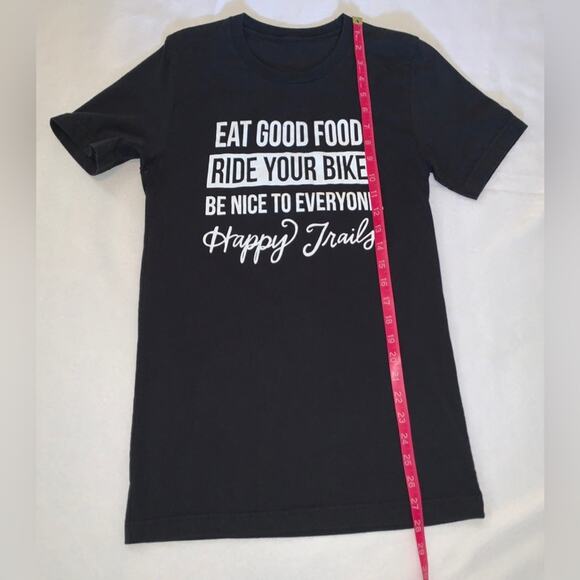 ALASKA GRAPHIC Womens T-Shirt Size Medium Healthy Cycling Bike-Lovers Unbranded - Picture 2 of 5